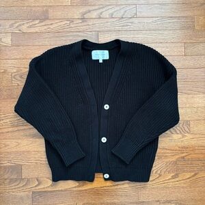 Tradlands Shelter Cardigan, Black, Size M